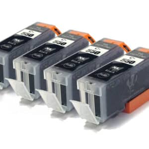Canon Compatible x4 Black Ink Cartridges - PGI550 C-550XLBK