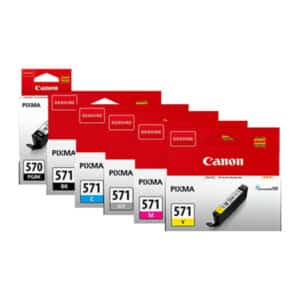 Canon 570 Original Ink Cartridges 6 Item Multipack incl. Grey - PGI570 CLI-571