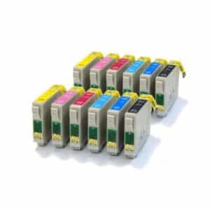 T0797 x2 Full Sets of Compatible Ink Cartridges - Owl Series - T0791 - T0796