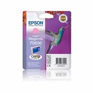 T0806 Epson Original Light Magenta Ink Cartridge - TO806 Hummingbird Series