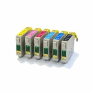 T0807 Epson Compatible Ink Cartridges 6 item multipack - TO807 / E-807