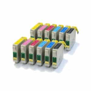2 x T0807 Epson Compatible Ink Cartridges 12 item multipack - TO807 / E-807