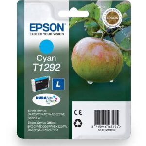 Epson Original Cyan Ink Cartridge Apple Series T1292