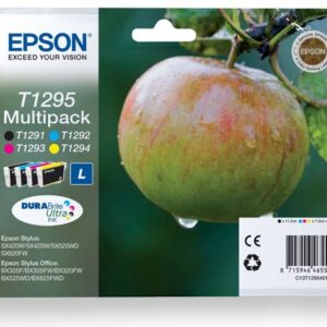 Epson Original 4 Item Multipack Ink Cartridges Apple Series T1295