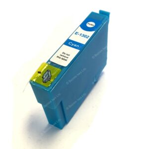 Epson Compatible Cyan Ink Cartridge Stag Series T1302