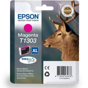 Epson Original Magenta Ink Cartridge Stag Series T1303