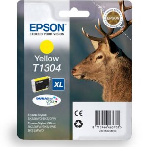 Epson Original Yellow Ink Cartridge Stag Series T1304