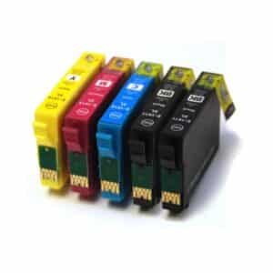 T1636/T1631 Compatible Ink Cartridges Pen and Crossword Series 16XL - 5 Item Multipack