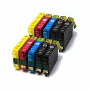 T1636/T1631 Compatible Ink Cartridges Pen and Crossword Series 16XL - 10 Item Multipack