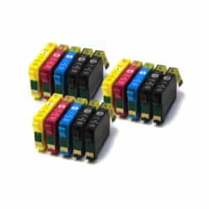 T1636/T1631 Compatible Ink Cartridges Pen and Crossword Series 16XL - 15 Item Multipack