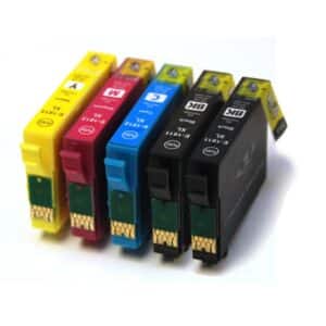 T1816 / T1811 Compatible Ink Cartridges 5 Item Multipack Daisy Series 18XL