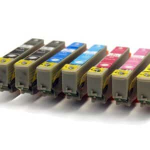 Epson 24 Compatible Ink Cartridges Elephant Series (T2428+T2421) -7 item Multipack
