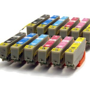 Epson 24 Compatible Ink Cartridges Elephant Series -12 Item Multipack