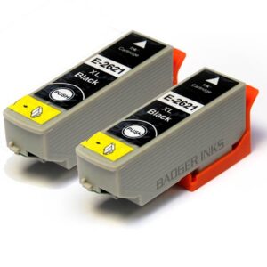 Epson 26 XL Black Compatible Ink Cartridges Polar Bear Series - 2 item Multipack