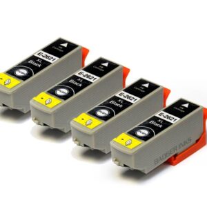 Epson 26 XL Black Compatible Ink Cartridges Polar Bear Series - 4 item Multipack