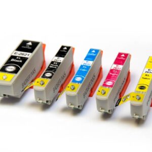 Epson 26 XL Full Set of Compatible Ink Cartridges Polar Bear Series - 5 item Multipack