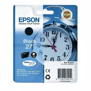 Epson 27 Original Black Ink Cartridge Alarm Clock Series