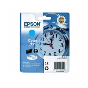 Epson 27 Original Cyan Ink Cartridge Alarm Clock Series