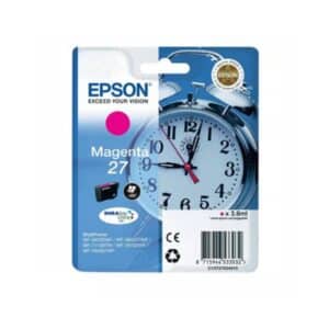 Epson 27 Original Magenta Ink Cartridge Alarm Clock Series