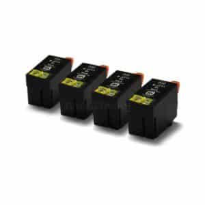 Epson 27XL x4 Black Compatible Ink Cartridges Alarm Clock Series - 4 item multipack