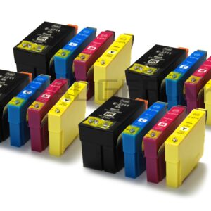 Epson 27XL x4 Full Sets Compatible Ink Cartridges Alarm Clock Series - 16 item Multipack