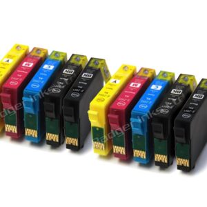 Epson 29XL x2 Full Sets plus 2 EXTRA Black Compatible Ink Cartridges Strawberry Series - 10 item Multipack