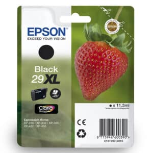 Epson 29XL Original Black Ink High Capacity Cartridge Strawberry Series