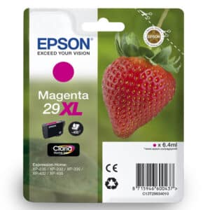 Epson 29XL Original Magenta Ink Cartridge Strawberry Series
