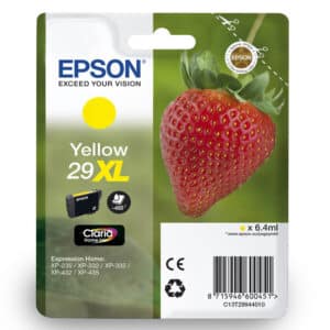 Epson 29XL Original Yellow Ink Cartridge Strawberry Series