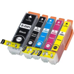 Epson 33 Multipack Compatible Ink Cartridges Orange Series - 5 item Multipack