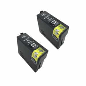 E-T3471 / T3471 x2 Black Compatible Ink Cartridge Golf Ball Inks