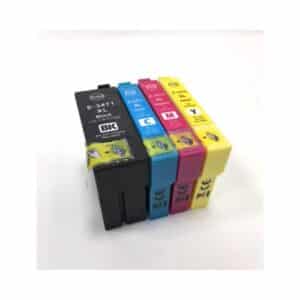 E-T3476 / T3476 Full Set of Compatible Ink Cartridges Golf Ball Inks