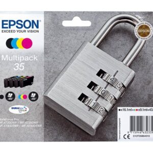 Epson 35 Series Full Set Original Epson Ink Cartridges Padlock Ink