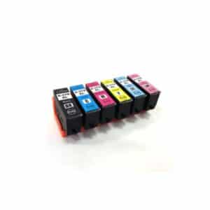 Full Set of Compatible Ink Cartridges to replace Epson 378 Squirrel Series - 6 item Multipack