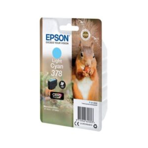 Epson 378 Light Cyan Original Ink Cartridge Squirrel Series