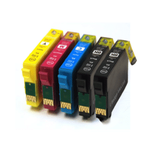 Full Set of Compatible Ink Cartridge plus EXTRA Black Equivalent to Epson 502 Binocular Inks