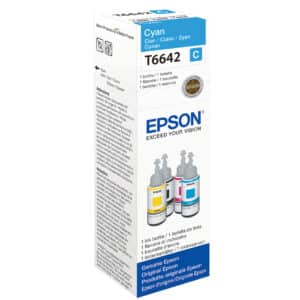 Epson Original Cyan Ecotank Printer Ink 664C T6642