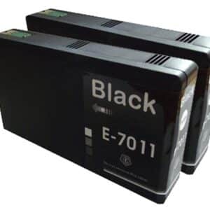 Compatible Epson T7011 / E7011 Black Ink Cartridges Multipack