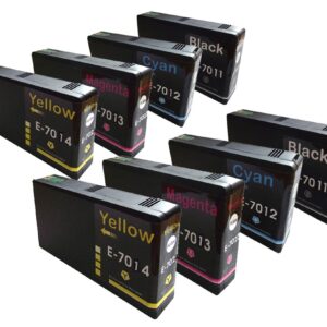 Compatible Epson T7015 / E7015 Ink Cartridges x2 Multipack