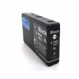 E-T7901 / T7911 Black Compatible Ink Cartridge Tower Of Pisa Series (E)