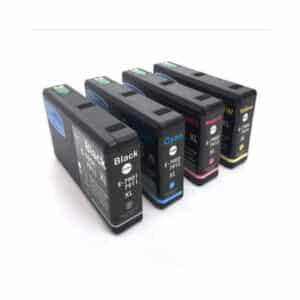 E-T7905 / T7915 Full Set of Compatible Ink Cartridge Tower Of Pisa Series - 4 item Multipack