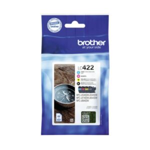 LC422 Cyan, Magenta, Yellow & Black Original Brother Ink Cartridges LC-422