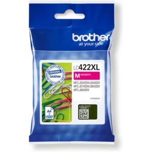 LC422XL Magenta Original High Capacity Brother Ink Cartridge LC-422XL
