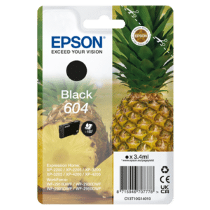 Epson 604 Black Original Ink Cartridge Pineapple Inks