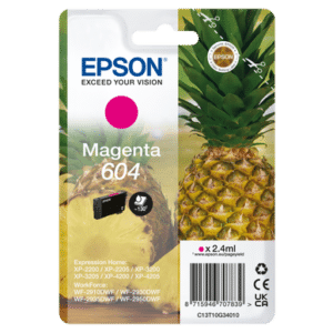 Epson 604 Magenta Original Ink Cartridge Pineapple Inks