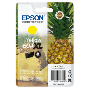 Epson 604XL Yellow High Capacity Original Ink Cartridge Pineapple Inks