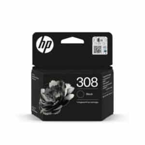 HP 308 Black Original Printer Ink Cartridge 7FP21UE HP308