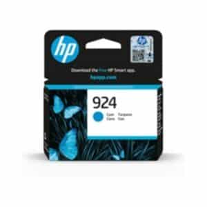 HP 924 Cyan Original Printer Ink Cartridge - HP924 4K0U3NE