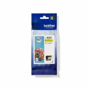 LC424 Yellow Original Brother Ink Cartridge LC-424