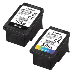 PG575XL & CL576XL - Black + Colour Original High Capacity Canon Ink Cartridges